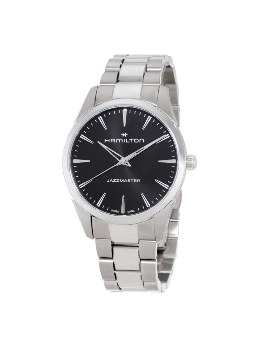 NWT Hamilton Jazzmaster Quartz Black Dial Men's Watch